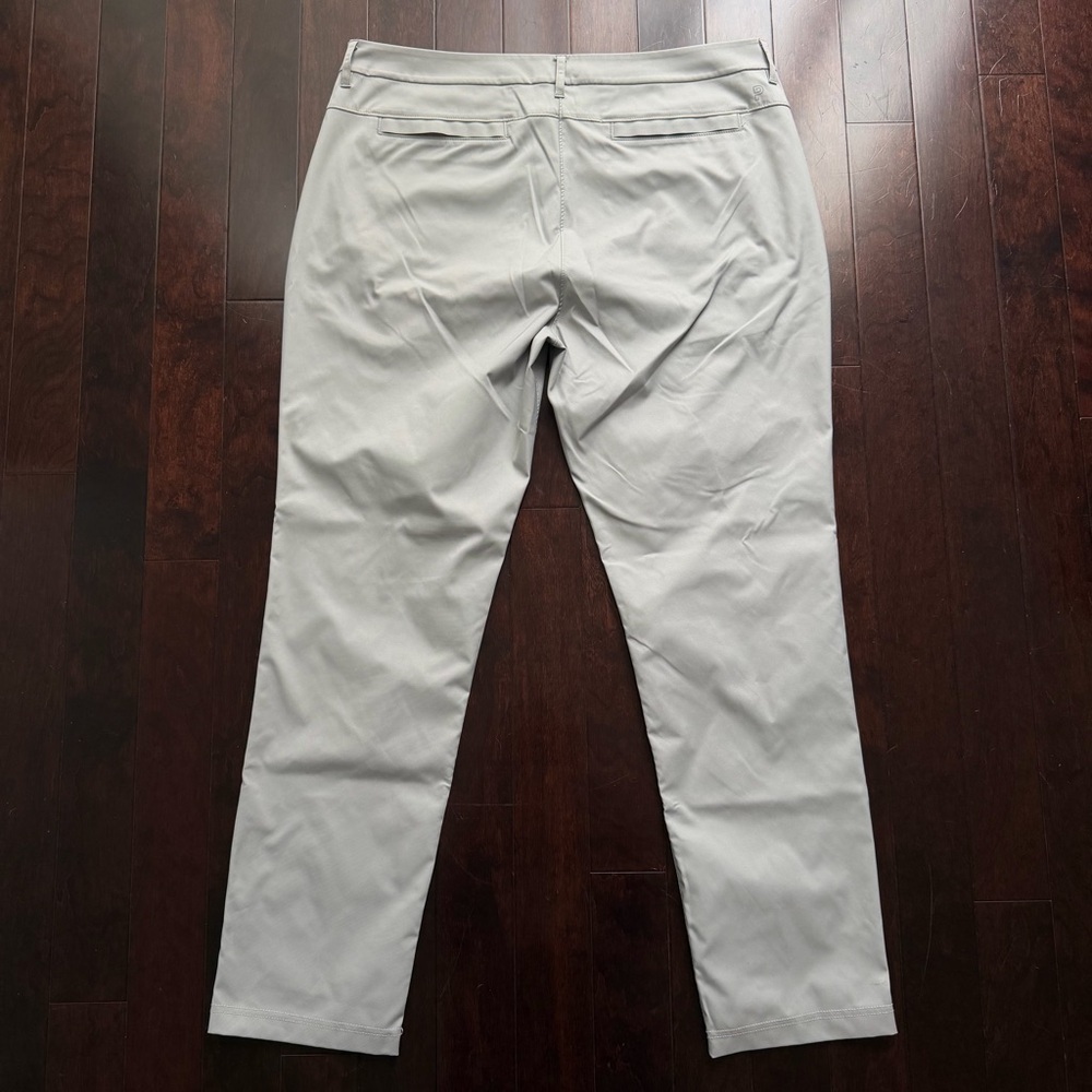 Public Rec Men's Dealmaker Chino+ Pants Size 36x32 Gray Travel Golf Work Casual - Picture 7 of 13